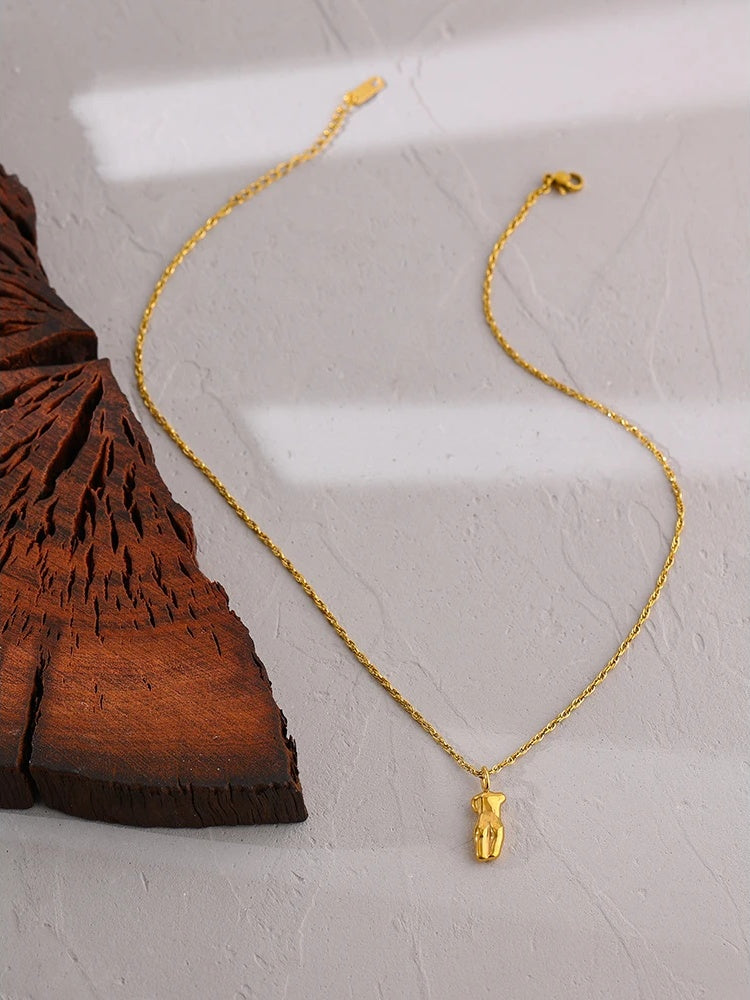 Body pendant chain necklace fashion set - product image