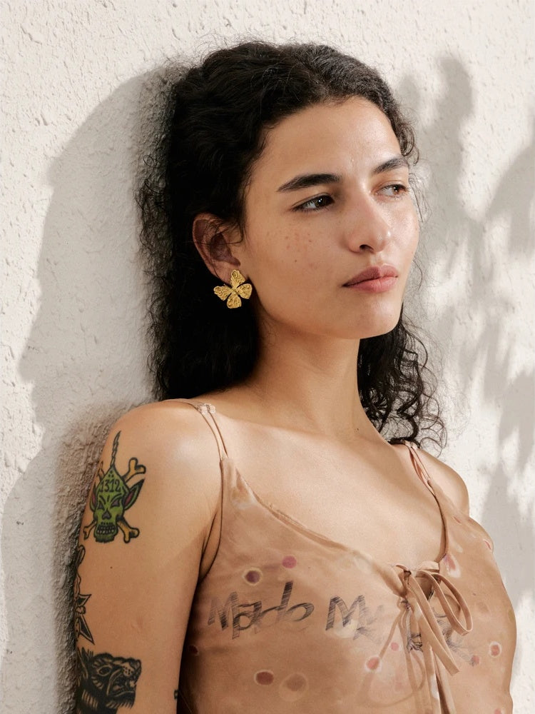 Butterfly daily waterproof stud earrings - product image