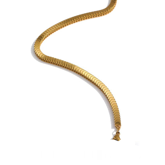 Chain necklace high quality golden collar - product image