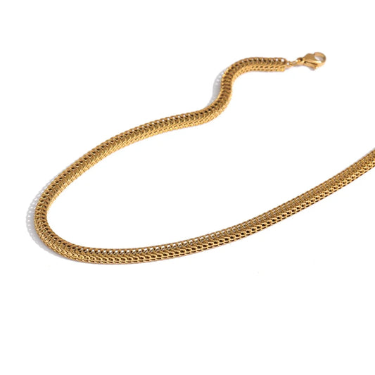 Chain necklace high quality golden collar - product image