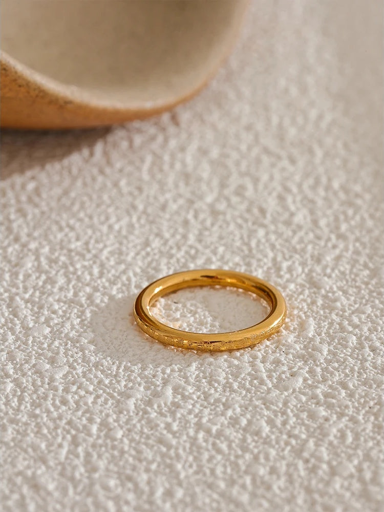 Chinese word fu lucky blessing ring - product image