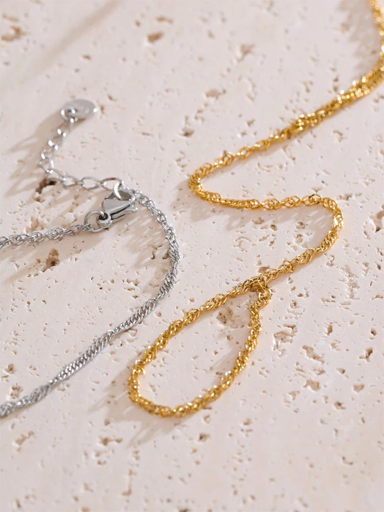 Classic chain minimalist fashion link bracelet - product image