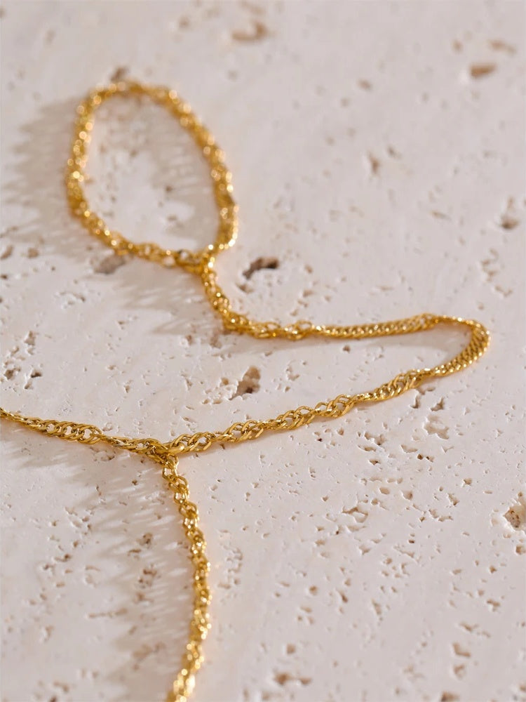 Classic chain minimalist fashion link bracelet - product image