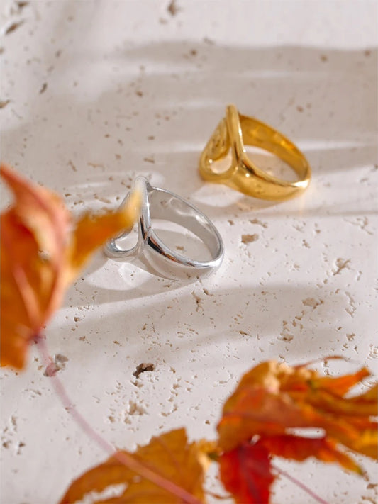 Conch ocean series modern casting ring women - product image