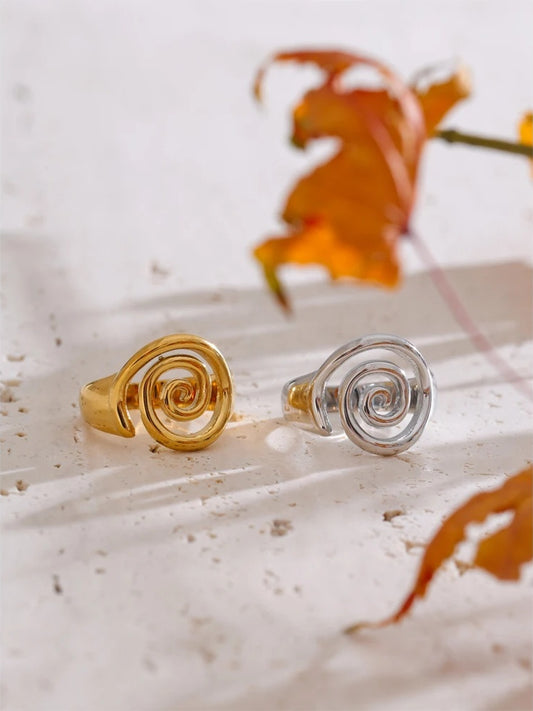 Conch ocean series modern casting ring women - product image