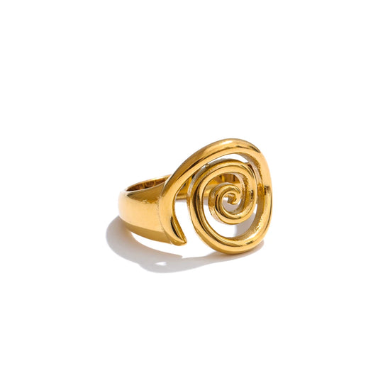 Conch ocean series modern casting ring women - product image