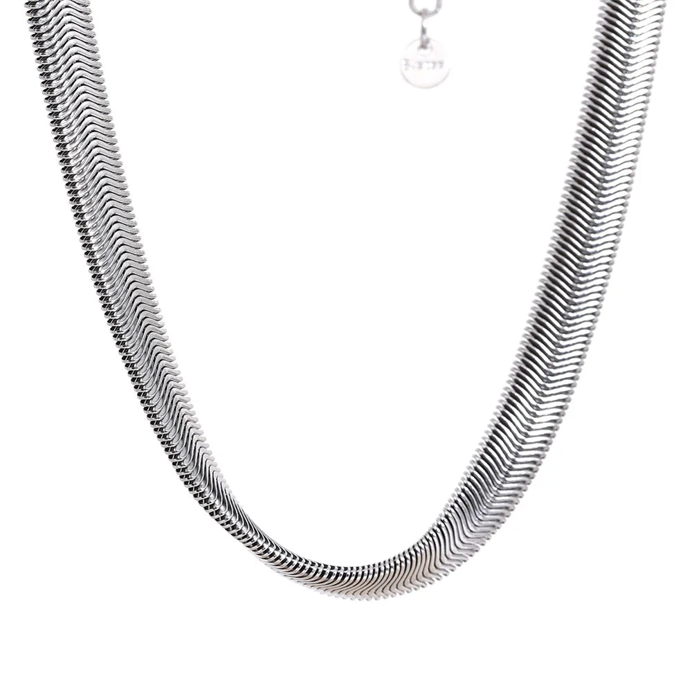 Contemporary chain hip hop gold color necklace - product image