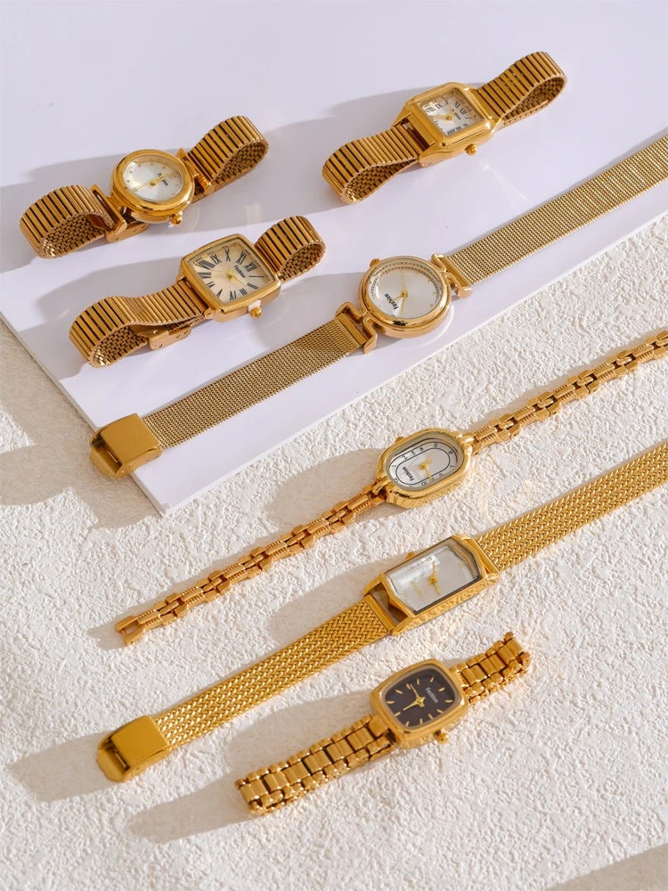 Digital square dial stainless steel ladies watch - product image