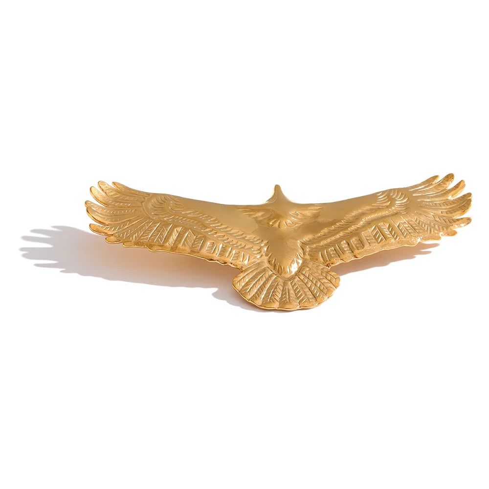 Eagle shape brooch unisex charm party accessory - product image