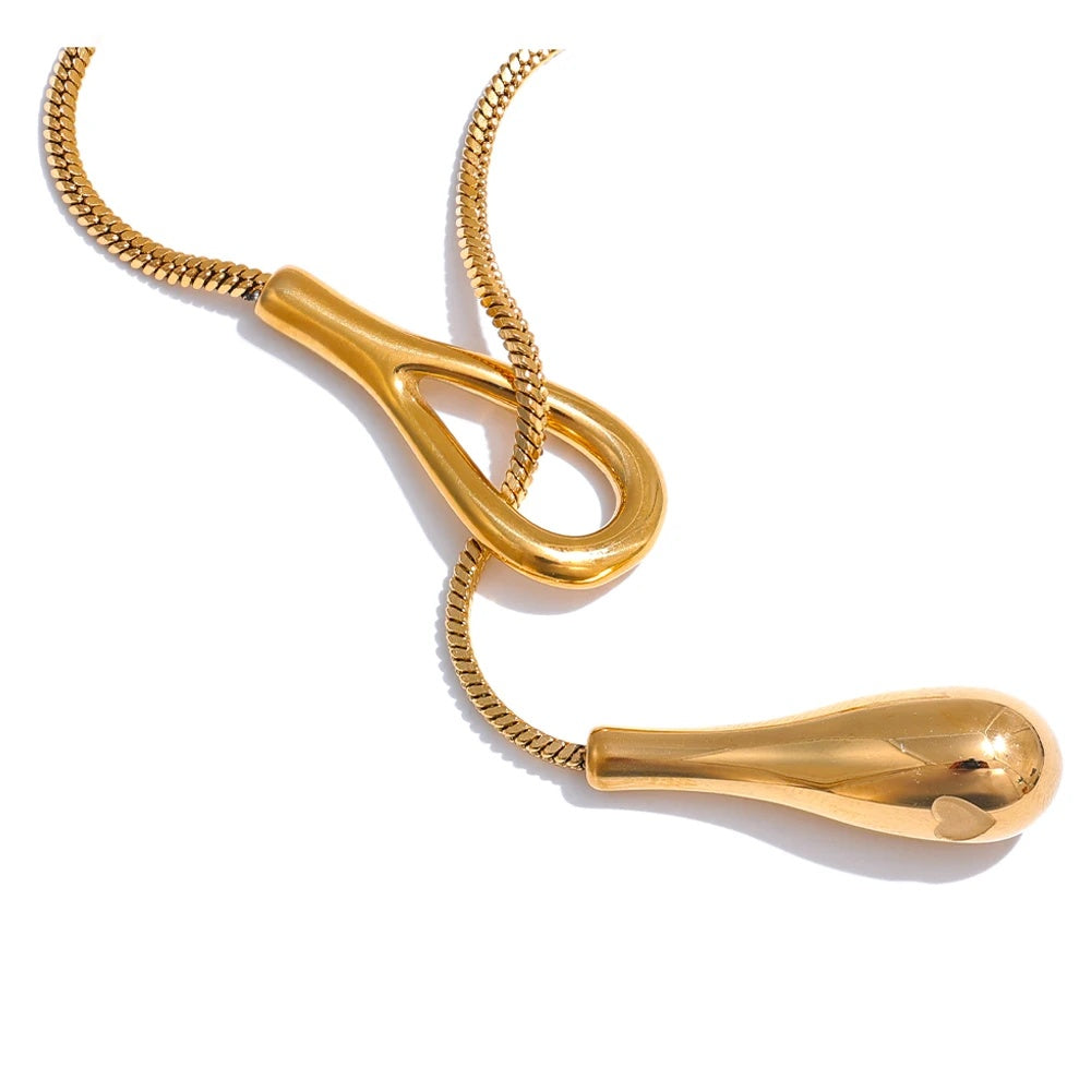Exquisite chain fashion 18k pvd plated necklace - product image