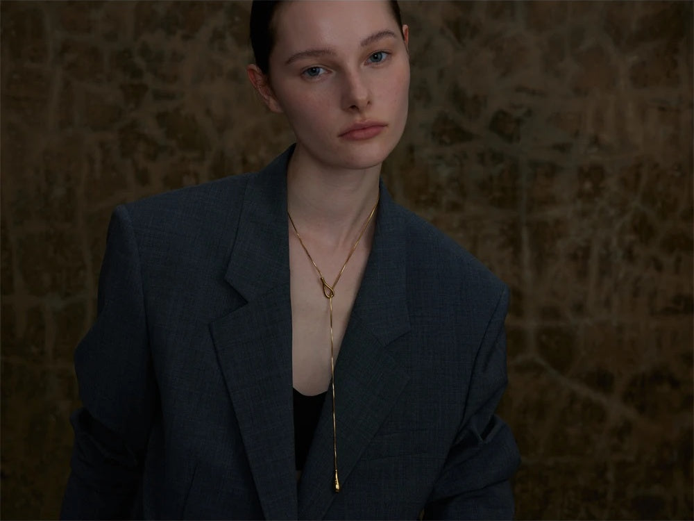 Exquisite chain fashion 18k pvd plated necklace - product image