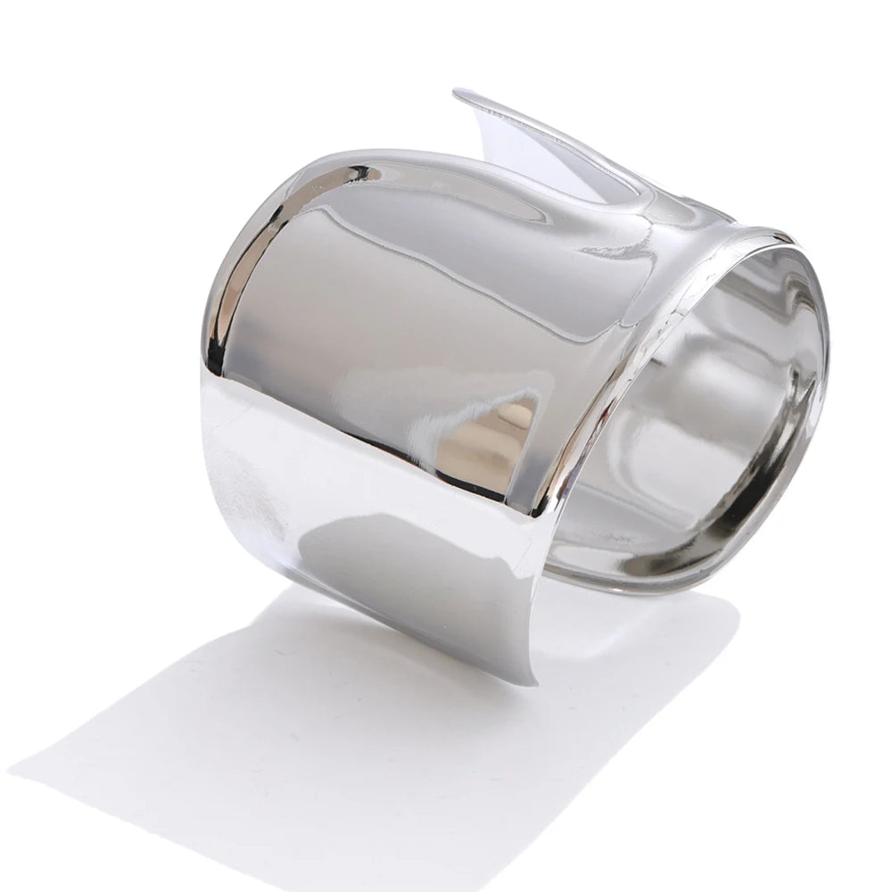 Glossy wide water resistant women's bracelet - product image
