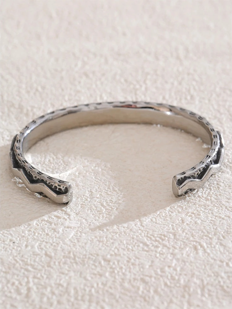 Men's contemporary cuff fashion bracelet - product image