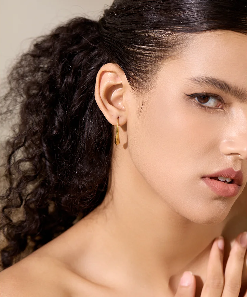 Minimalist modern stud earrings women fashion - product image