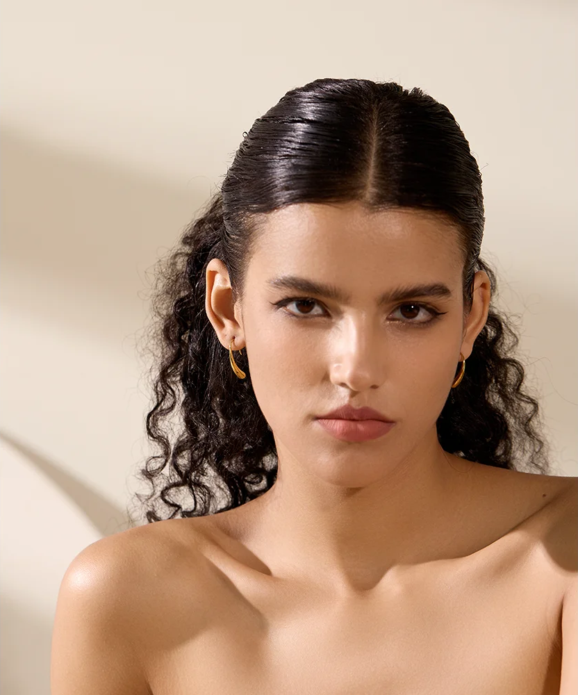 Minimalist modern stud earrings women fashion - product image