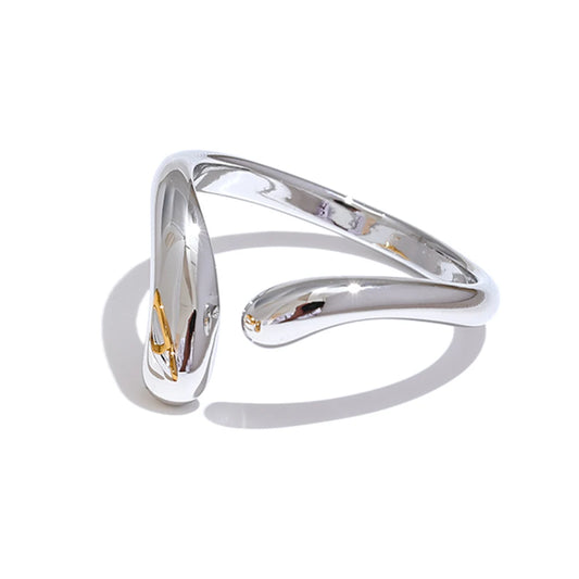Minimalist open chic adjustable thin finger ring - product image