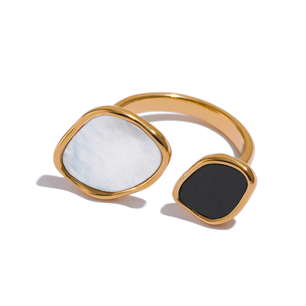 Modern acrylic shell tension mount ring - product image