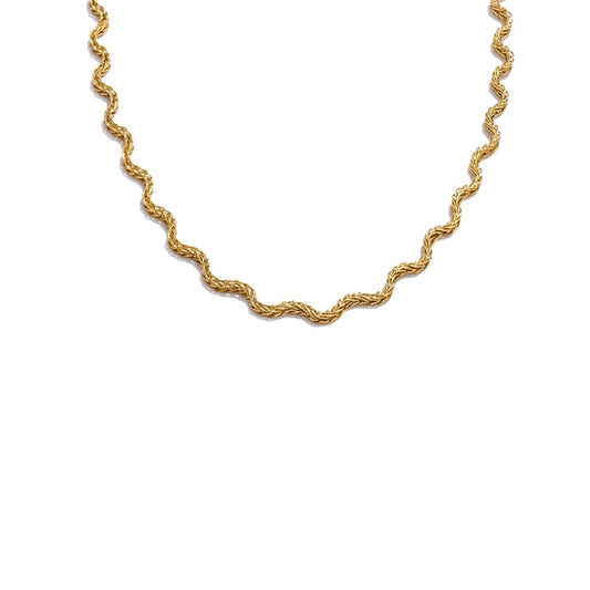 New chain chic quality waterproof collar necklace - product image
