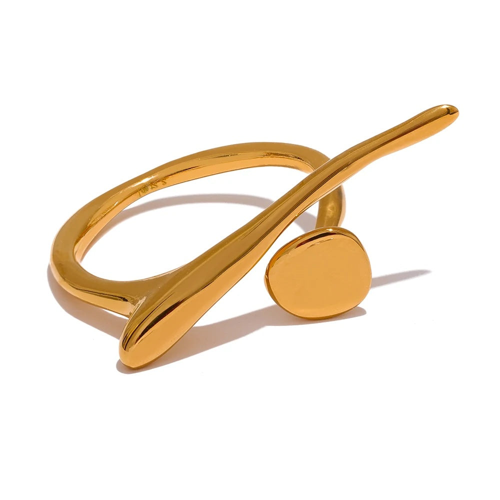 Personality minimalist classy contemporary ring - product image