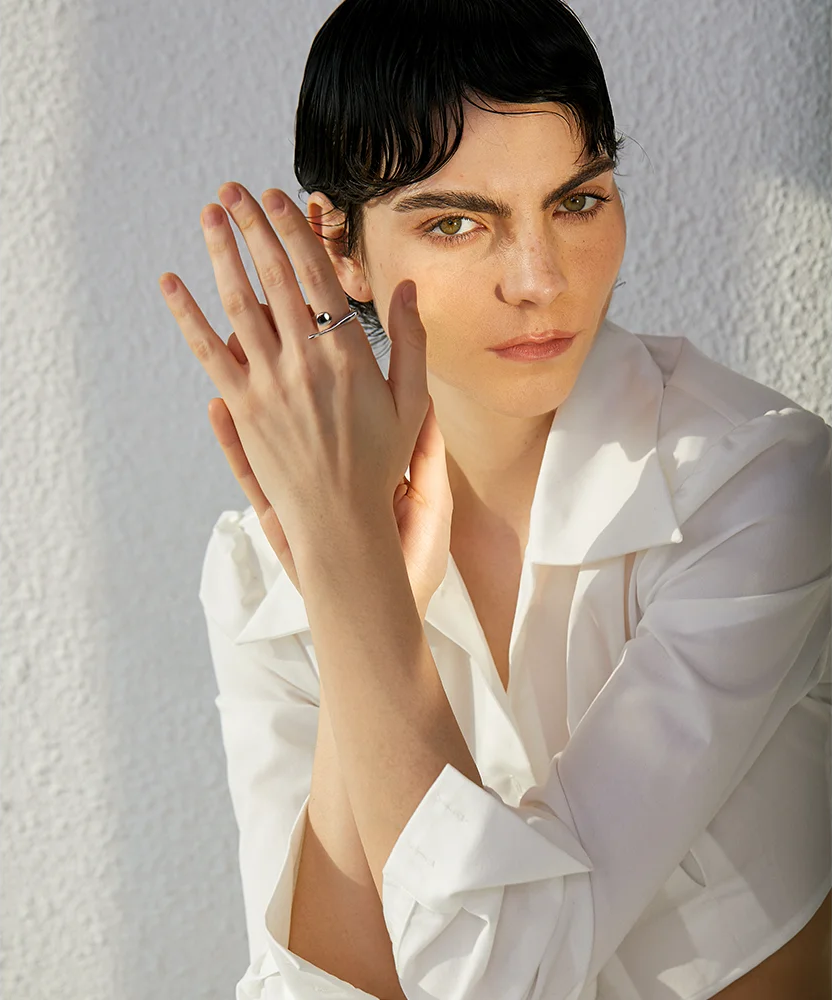 Personality minimalist classy contemporary ring - product image