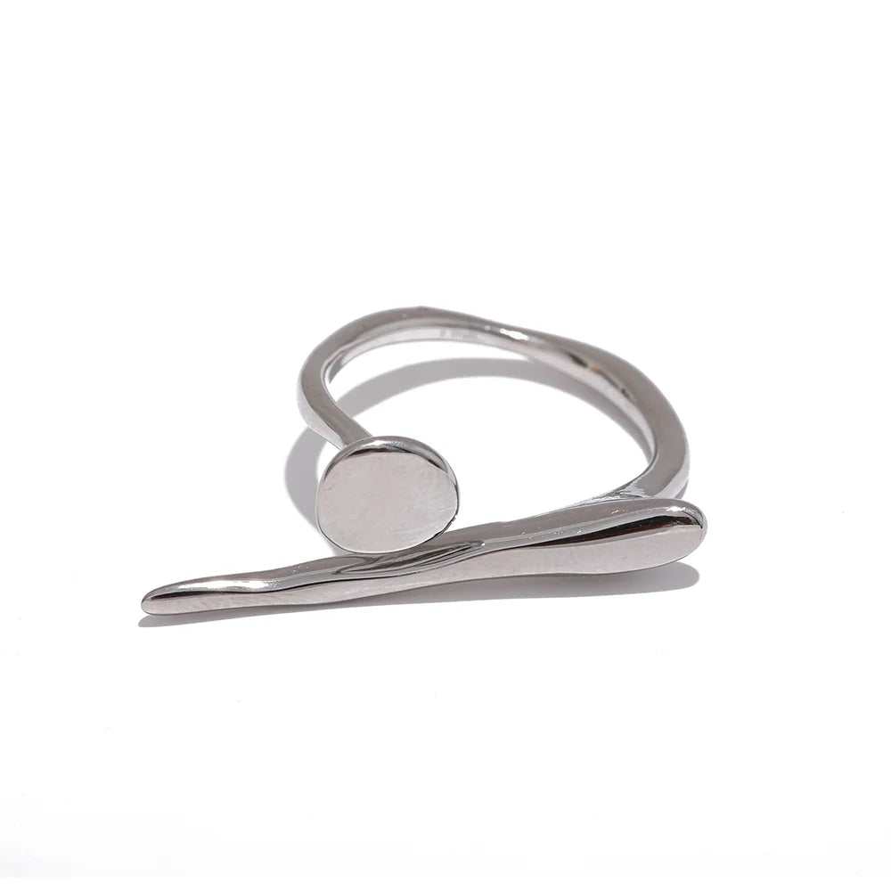 Personality minimalist classy contemporary ring - product image