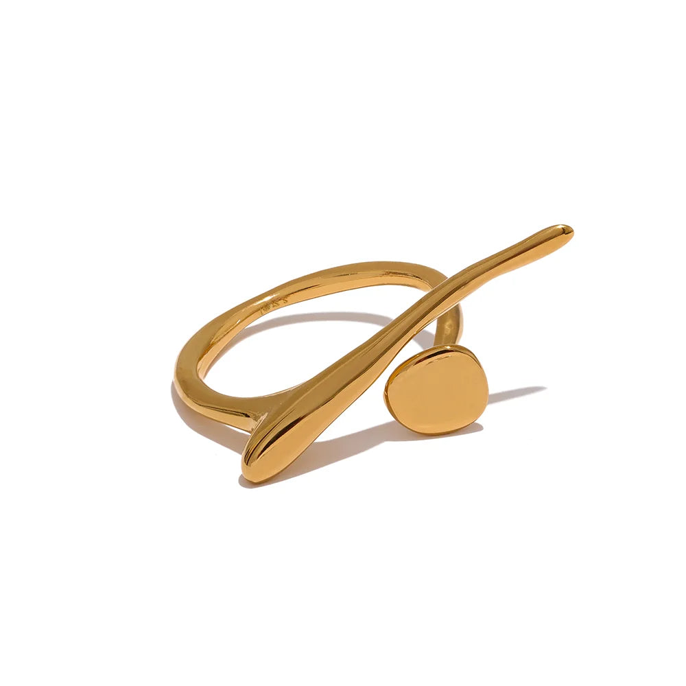 Personality minimalist classy contemporary ring - product image