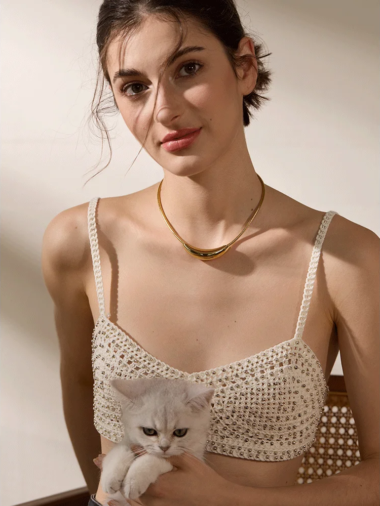 Popular choker chain necklace women fashion - product image