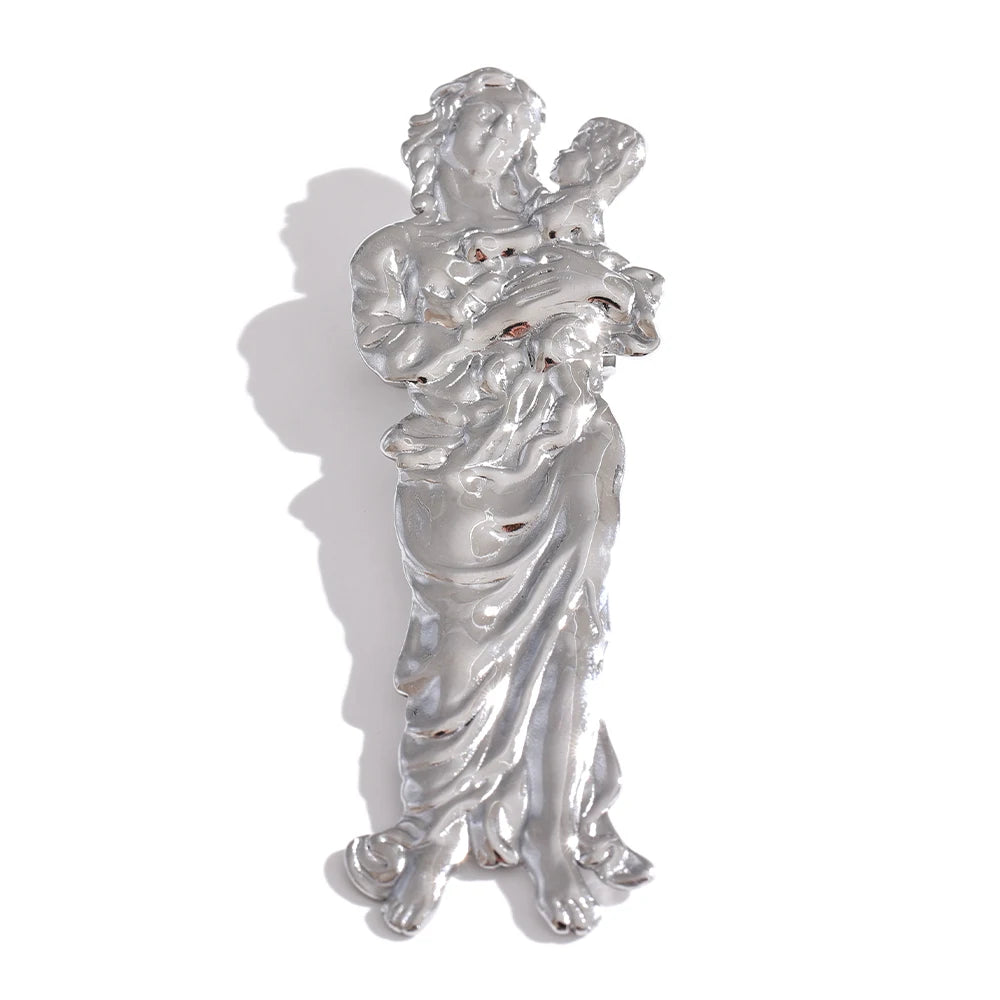 Religious minimalist brooch pin accessories - product image