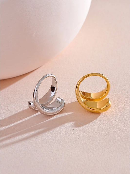 Unique sleek water resistant minimalist ring - product image