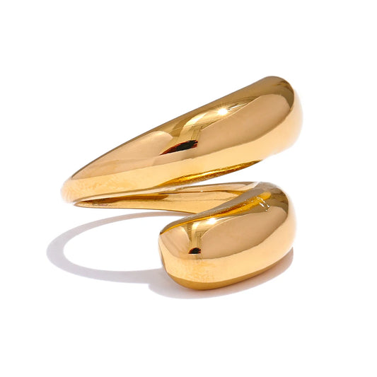 Unique sleek water resistant minimalist ring - product image