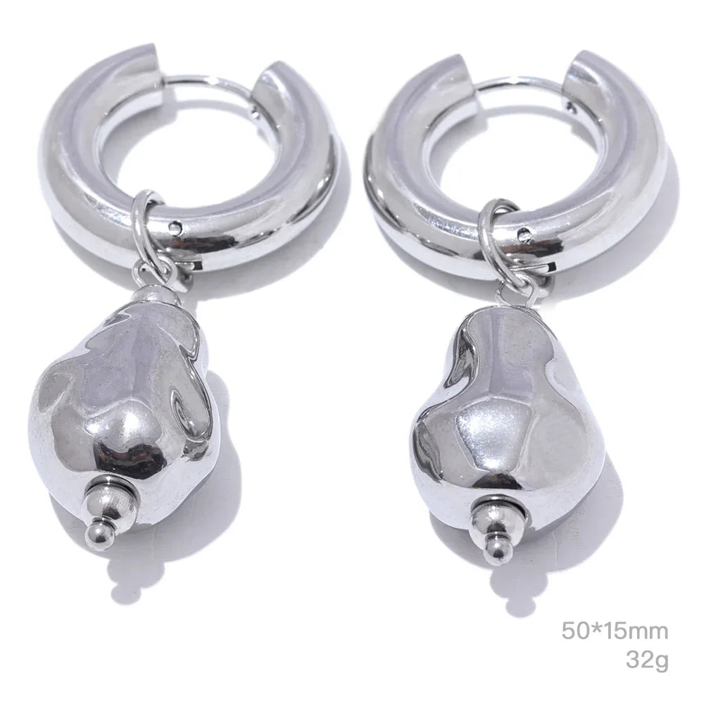 Waterproof contemporary necklace bracelet set - product image