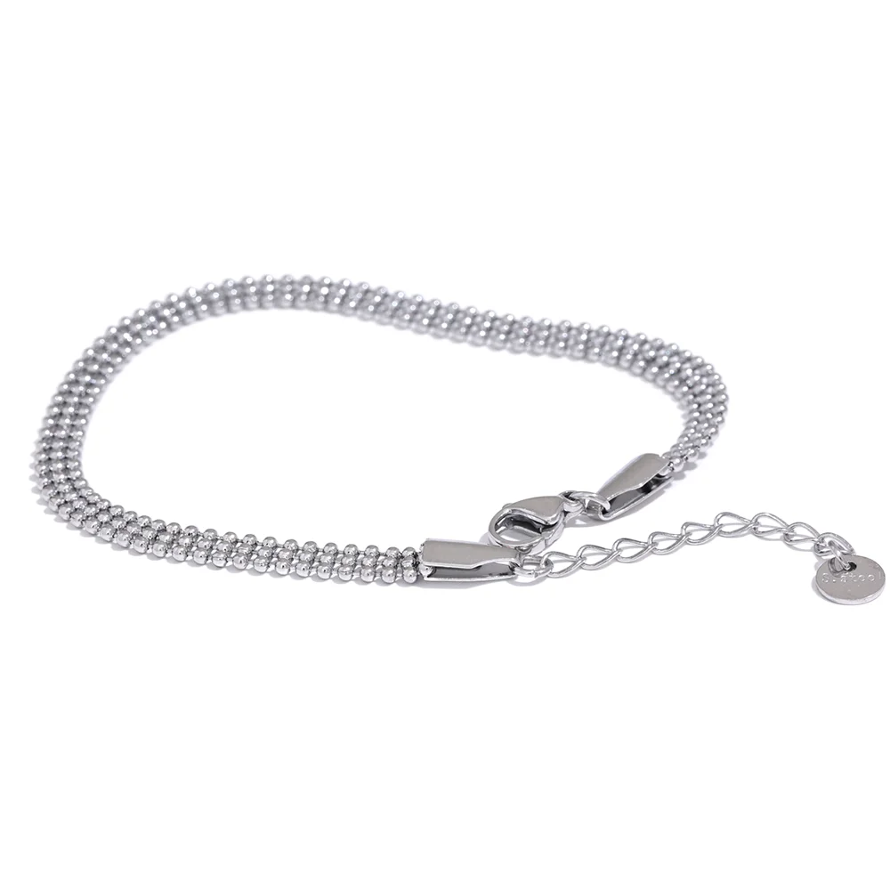 Wide chain modern unisex fashion bracelet - product image