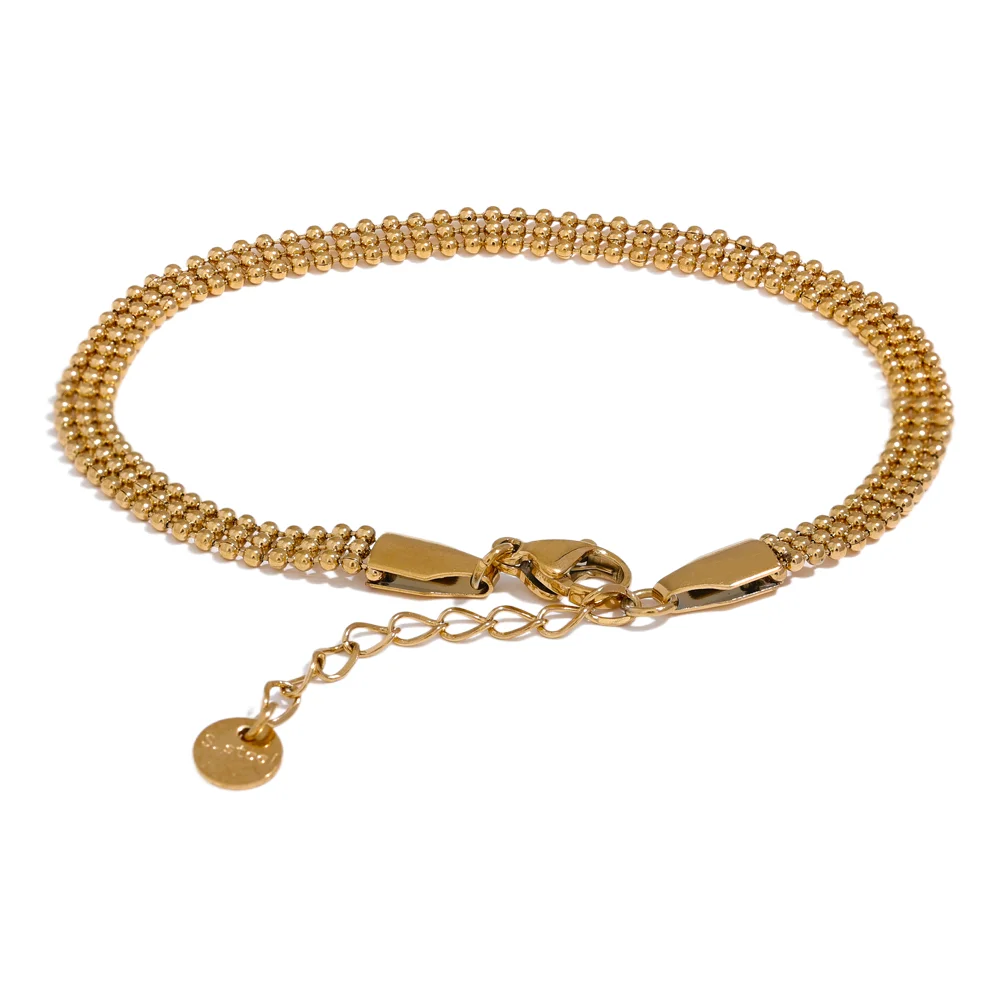 Wide chain modern unisex fashion bracelet - product image