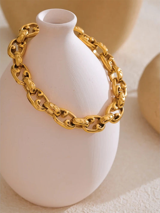22cm cuban chain men fashion bracelet - product image