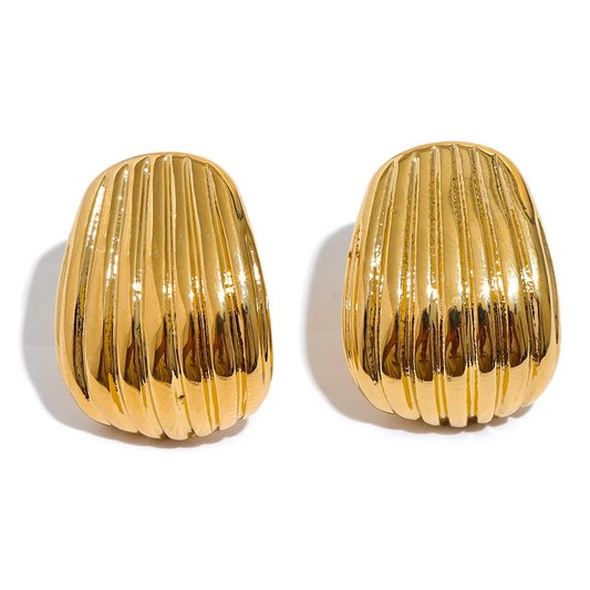 Abstract daily fashion basic stud earrings - product image