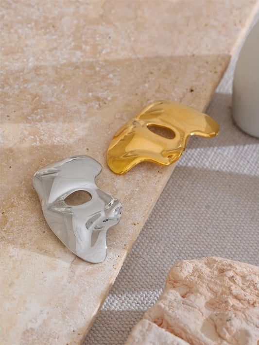 Abstract face brooch pin jewelry waterproof stylish - product image