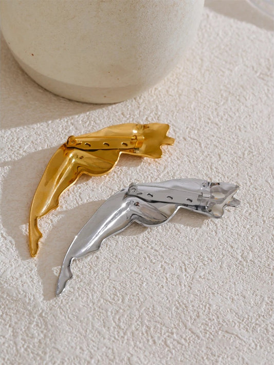 Abstract lady body contemporary brooch pin - product image