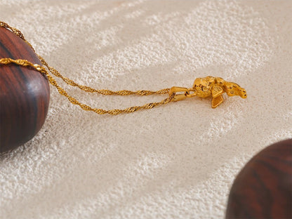 Angel heart pendant necklace - product image