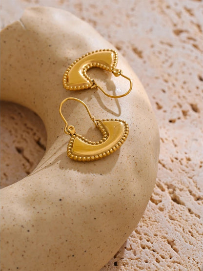 Bag shape hoop earrings women fashion jewelry - product image