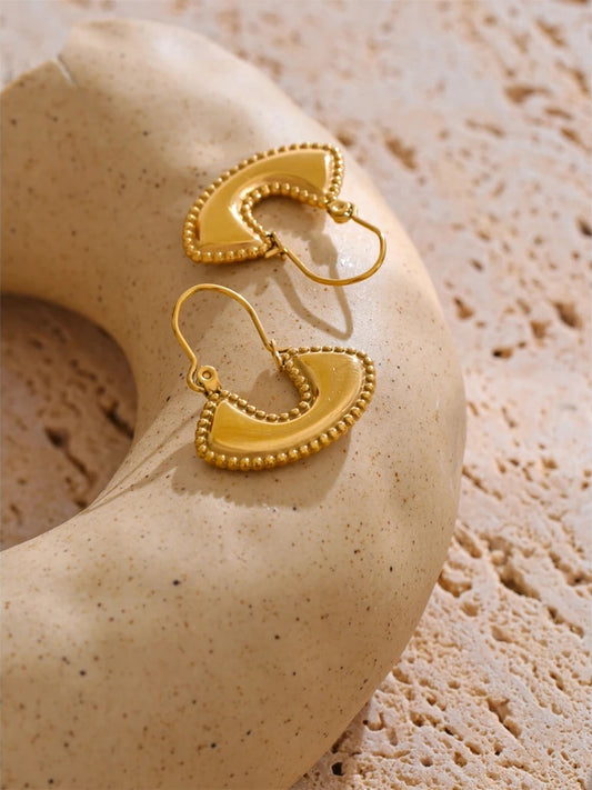 Bag shape hoop earrings women fashion jewelry - product image