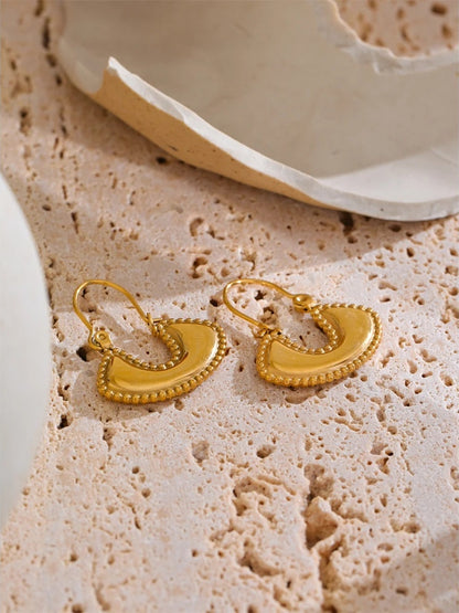 Bag shape hoop earrings women fashion jewelry - product image
