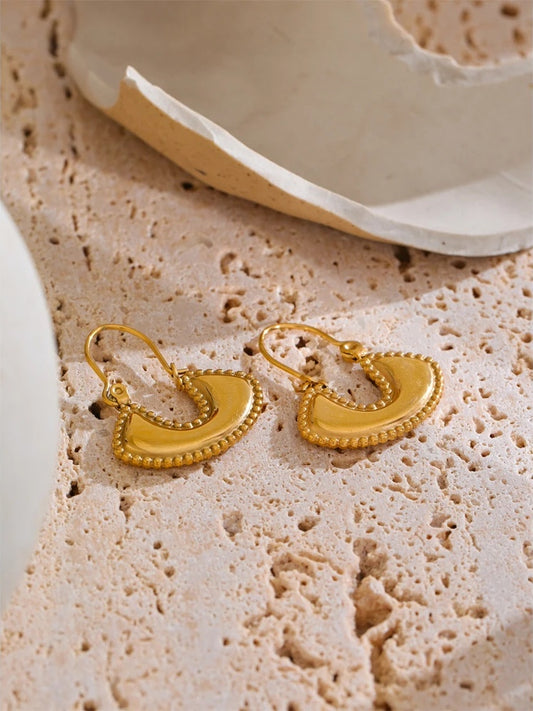 Bag shape hoop earrings women fashion jewelry - product image
