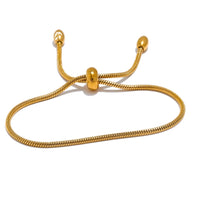 Basic Chain Pull-Out Adjustable Bracelet