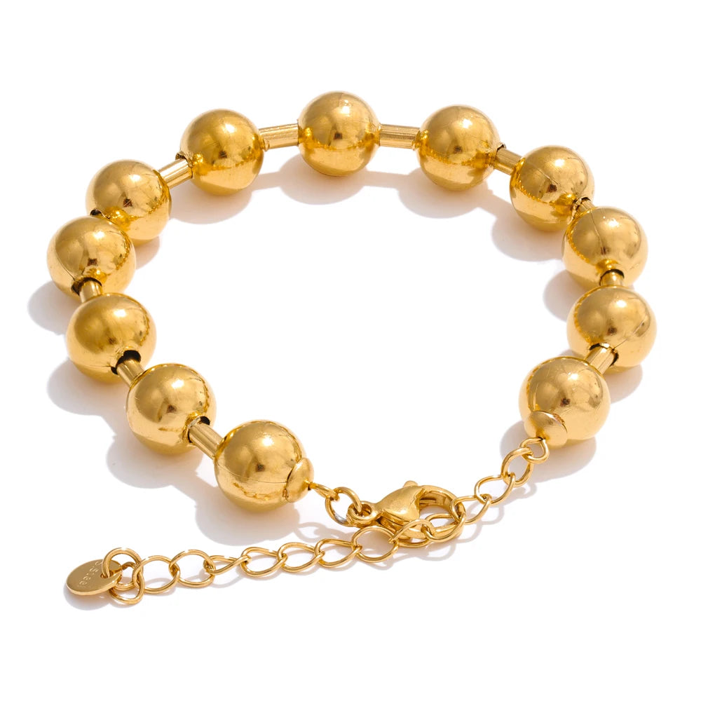 Beads chain bracelet lobster clasp - product image