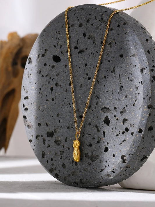 Body pendant chain necklace fashion set - product image