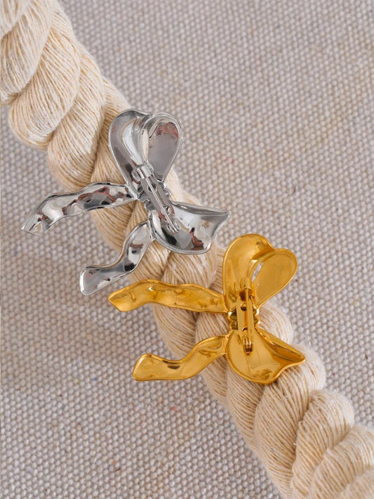 Bowtie bow knot trendy brooch pin - product image
