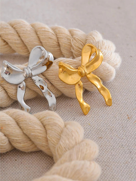 Bowtie bow knot trendy brooch pin - product image