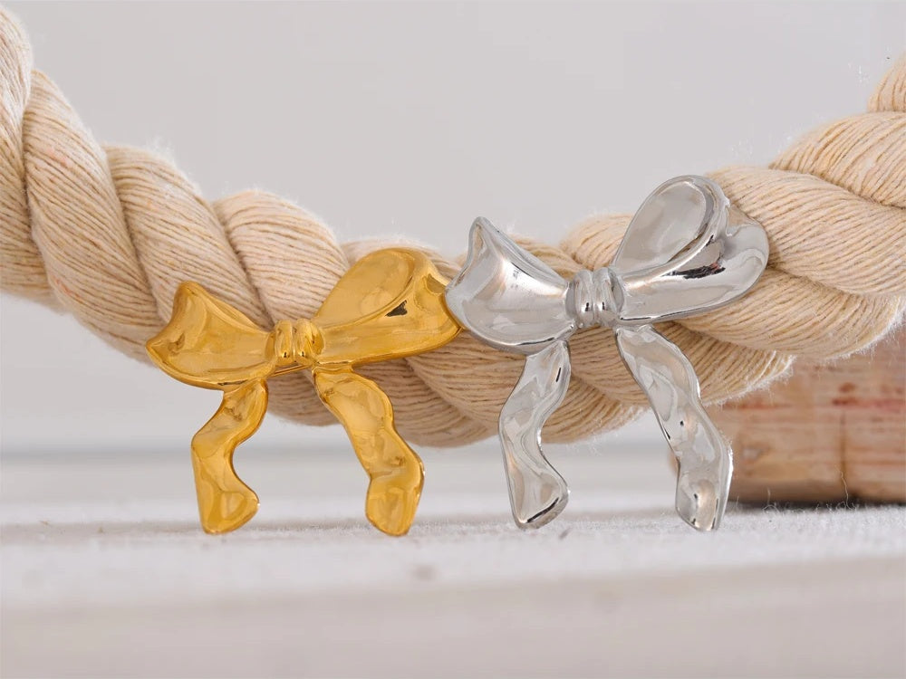 Bowtie bow knot trendy brooch pin - product image