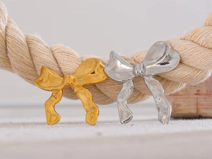 Bowtie bow knot trendy brooch pin - product image
