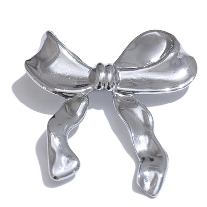 Bowtie bow knot trendy brooch pin - product image